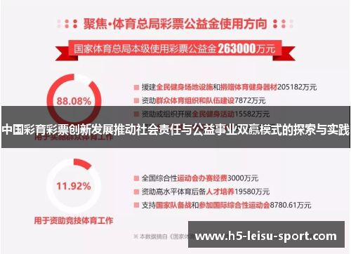 中国彩育彩票创新发展推动社会责任与公益事业双赢模式的探索与实践